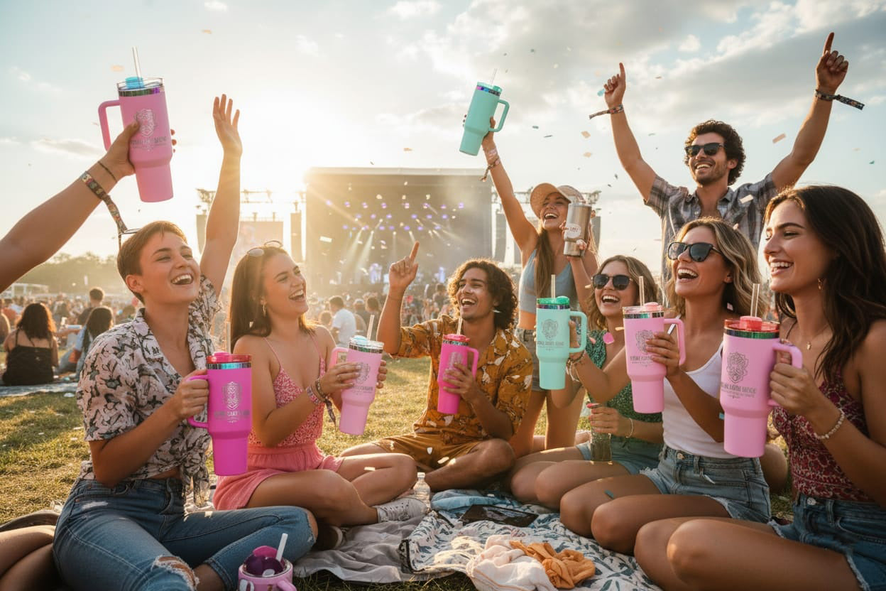 Custom 40oz Travel Tumblers