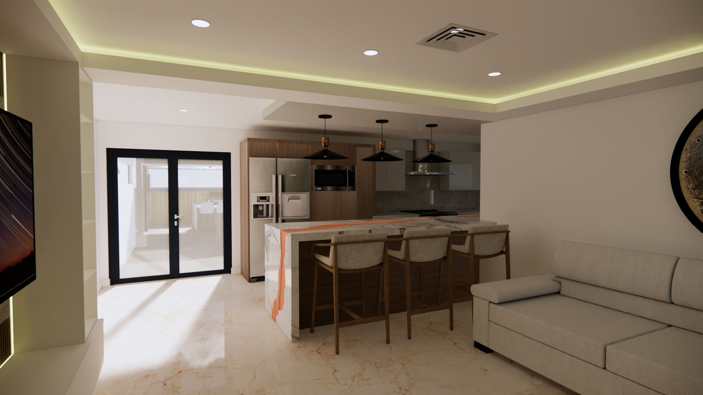 Interior 3D Modeling & Rendering