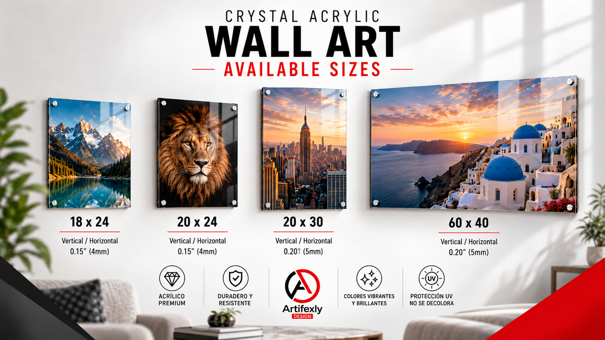 Custom Acrylic Photo Print – Personalized Acrylic Wall Art