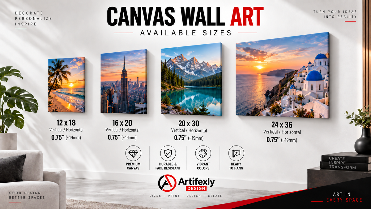 Custom Canvas Photo Print – Personalized Canvas Wall Art