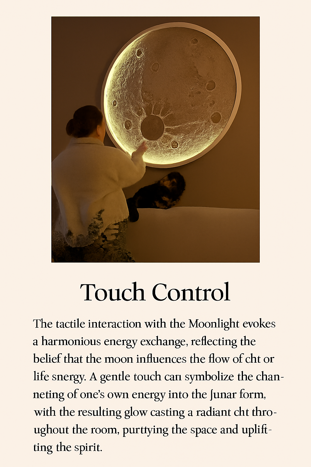 Moonlight 46" – Luxury Sculptural Edition