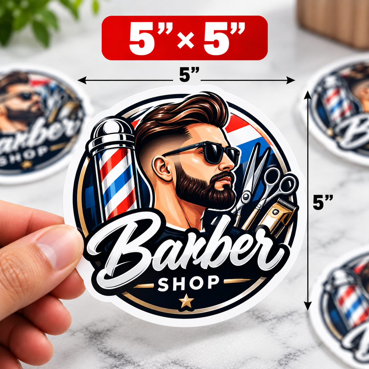 Custom Vinyl Stickers – Full Color Waterproof Personalized Stickers