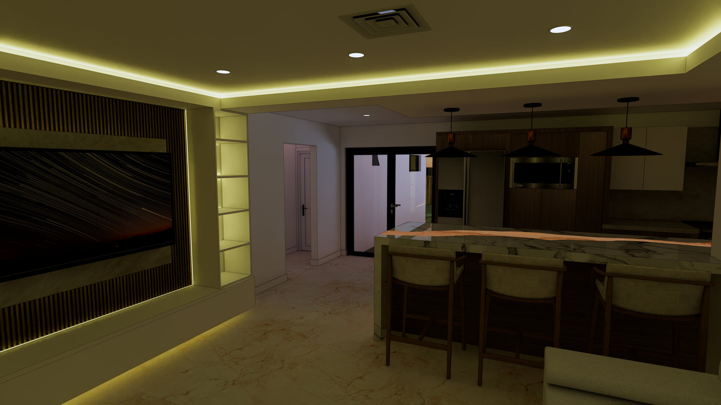 LED Ambient Lighting Installation Service